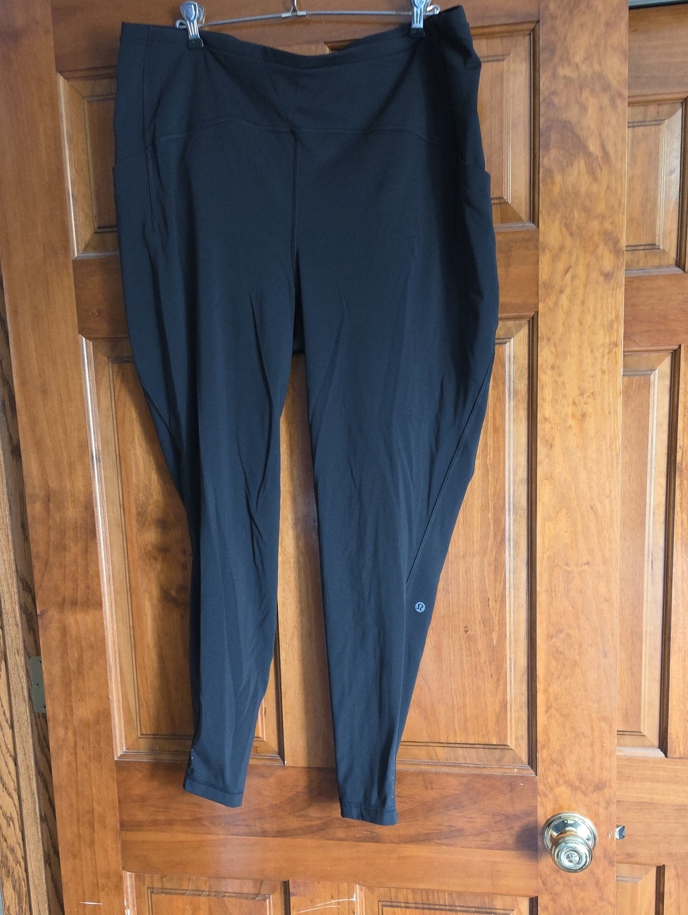 lululemon athletica Black High-Rise Side-Pocket Leggings